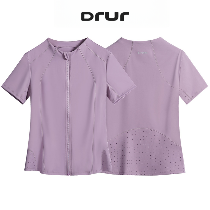 Women Shoes Joggers - DRUR Women's Sports Jackets Short Sleeve