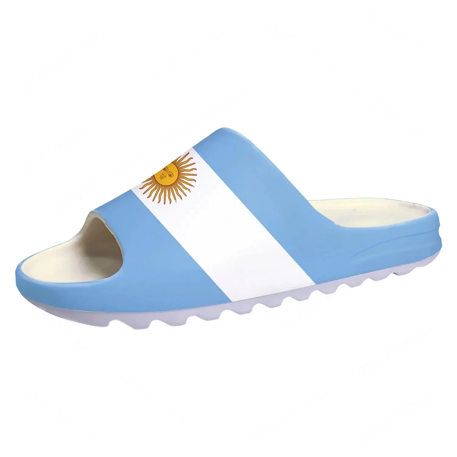 Women'S Shoes Clogs - Argentine Flag Soft Sole Sllipers Home