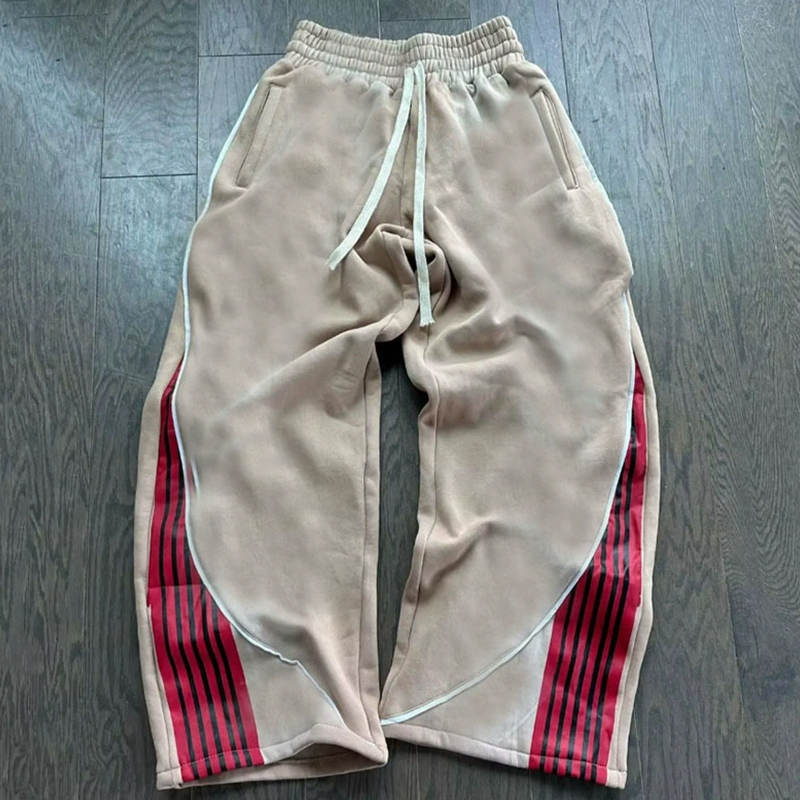 Women Shoes Joggers - Fashion Stripes Pants Vintage Hip Hop