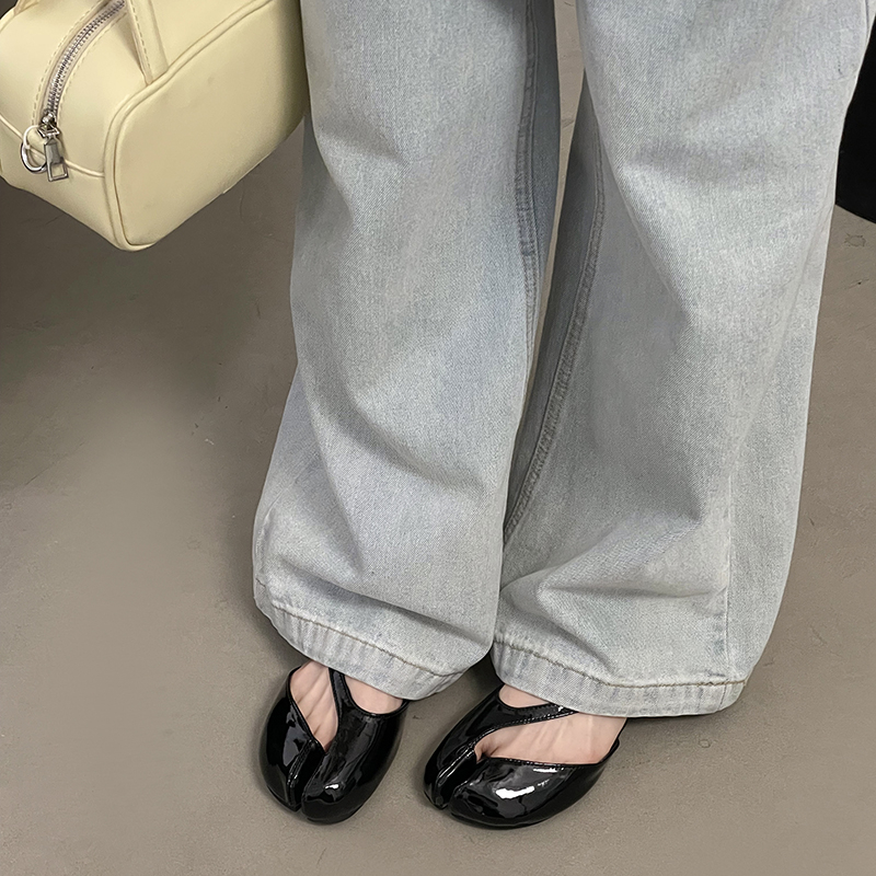 Women Shoes Nb - 2026 Summer New French Square Toe