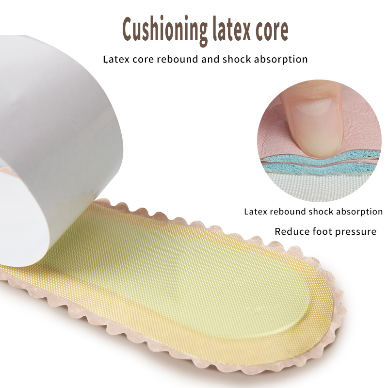 Leather Self-adhesive Insoles  - Women'S Shoes In Size 12 บทวิจารณ์และราคา