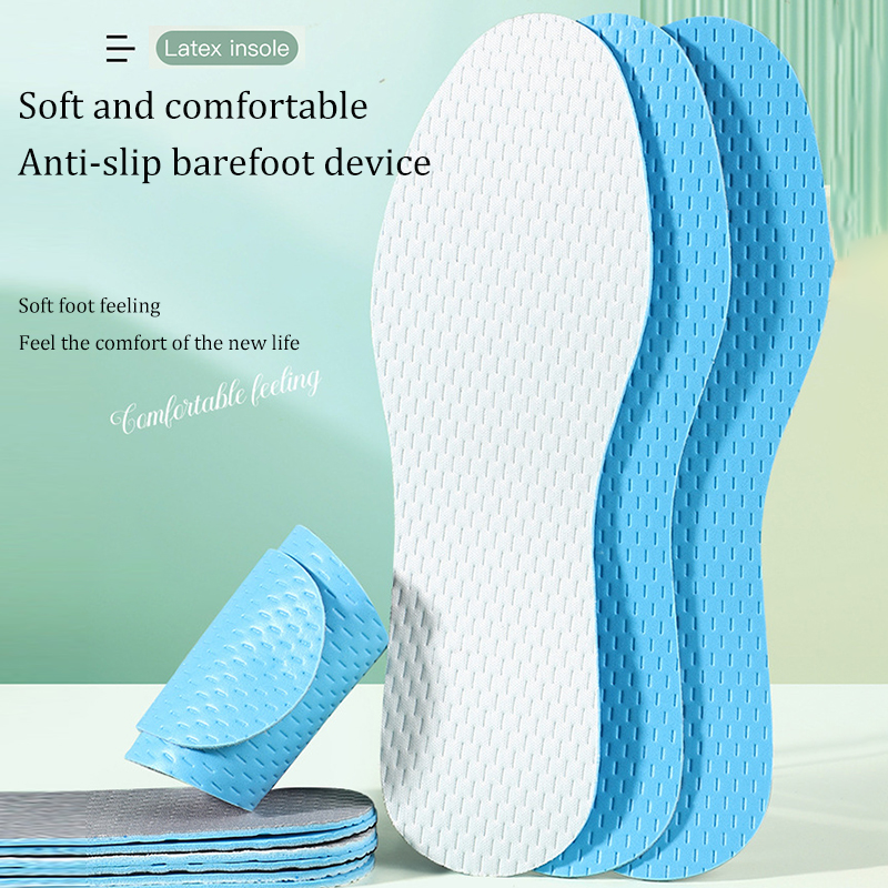Latex Insoles Soft Sweat Absor - Women'S Shoes High Arch Support บทวิจารณ์และราคา