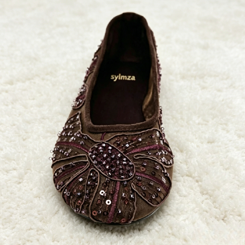 Luxury Designer Ballet Flats f - Women'S Shoes Large บทวิจารณ์และราคา
