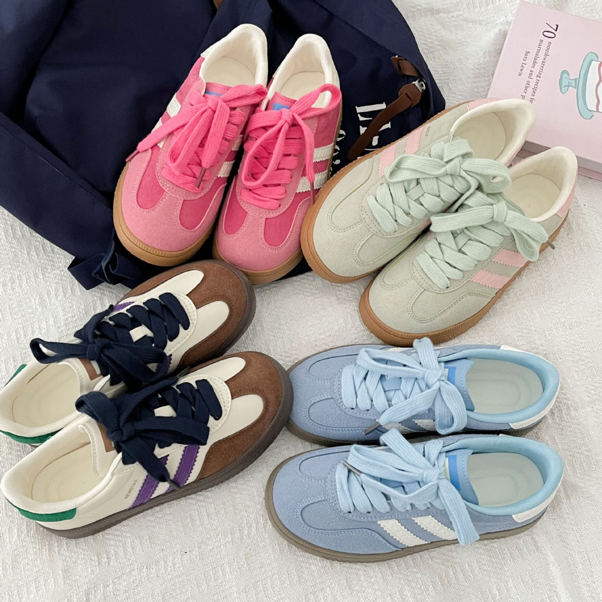 Vintage-style sneakers for wom - Women'S Shoes Trendy บทวิจารณ์และราคา