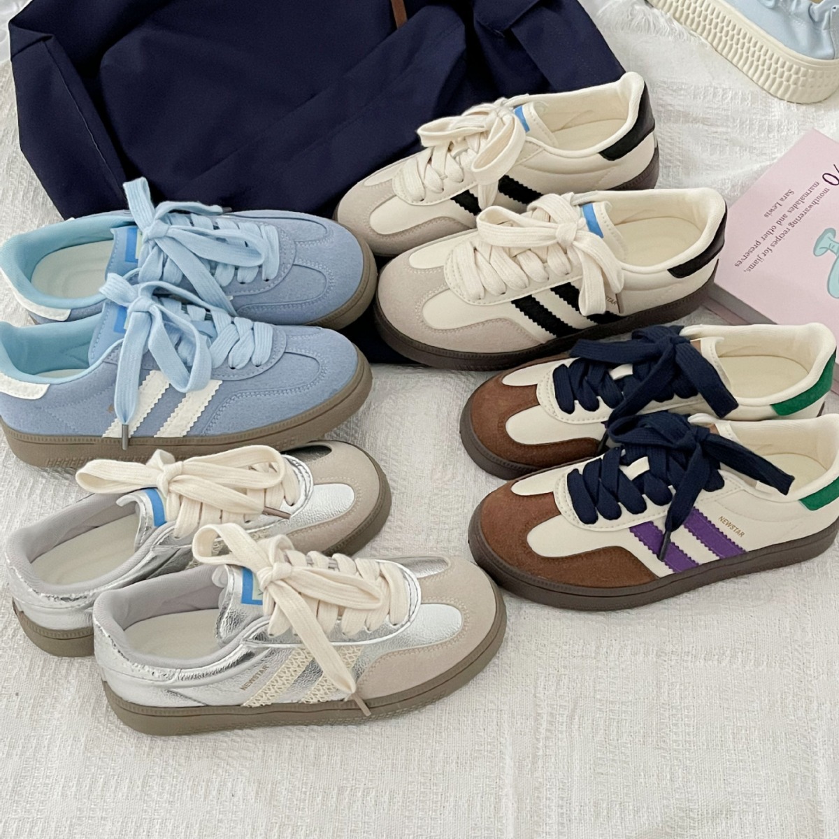 Vintage-style sneakers for wom - Women'S Shoes Trendy บทวิจารณ์และราคา