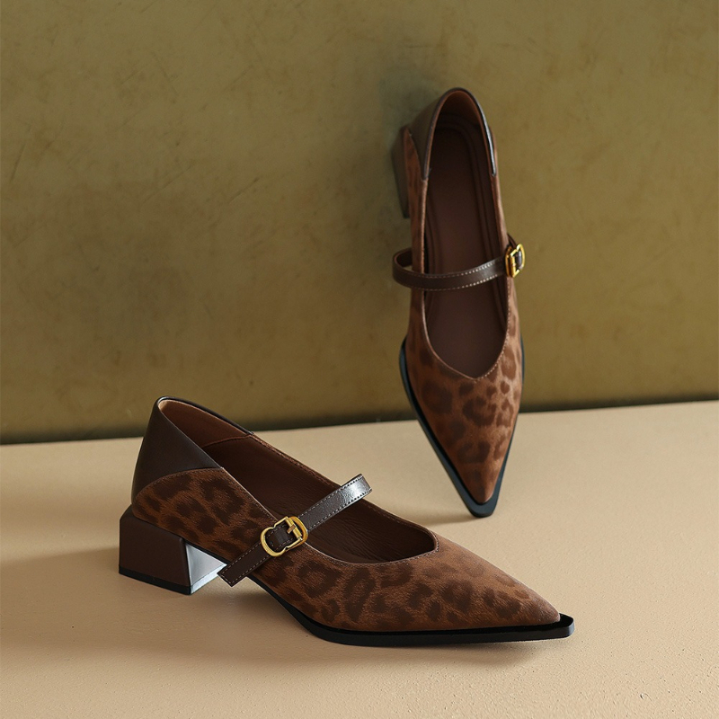 Vintage Pointed Toe Women Mary - Women Shoes Nb บทวิจารณ์และราคา