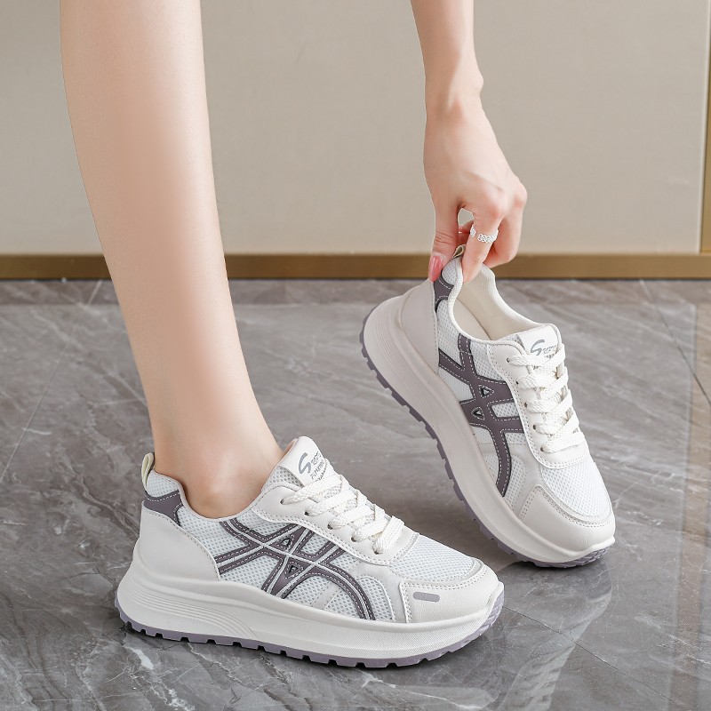 Breathable Mesh Shoes Women's  - Women'S Shoes Trendy บทวิจารณ์และราคา