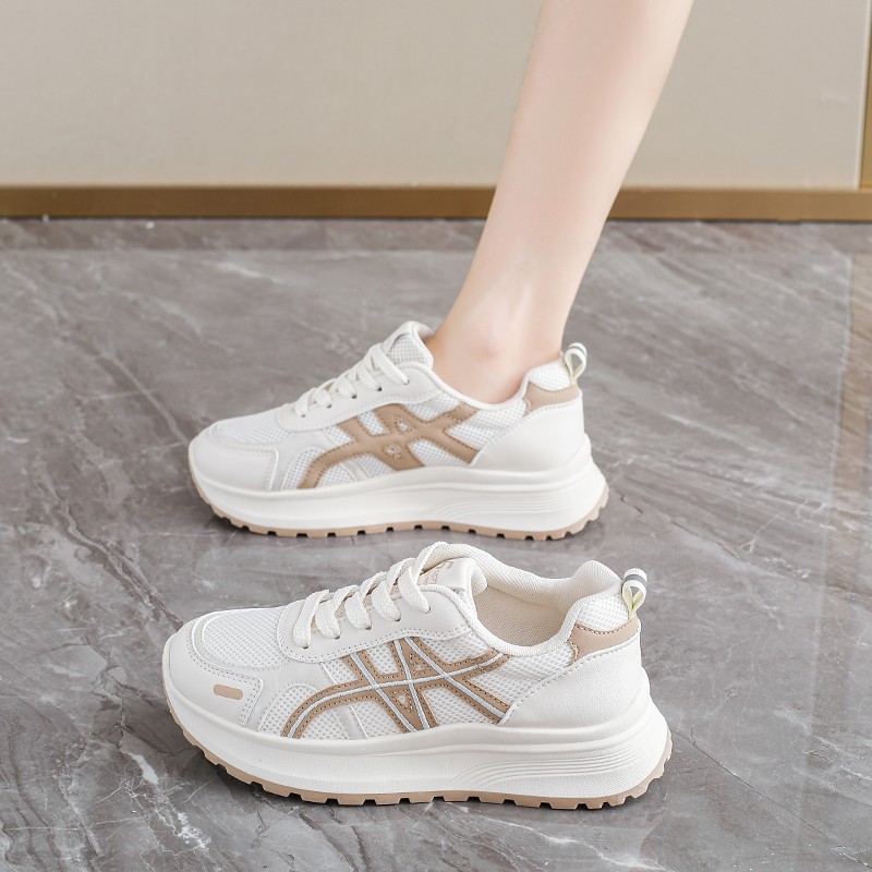 Breathable Mesh Shoes Women's  - Women'S Shoes Trendy บทวิจารณ์และราคา