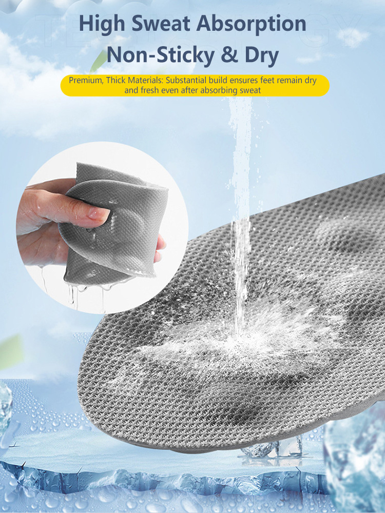 Latex Orthotic Insoles for Men - Women'S Shoes High Arch Support บทวิจารณ์และราคา