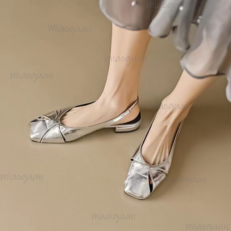 Cover Toe Low Heel Pumps Women - Women Shoes Size บทวิจารณ์และราคา