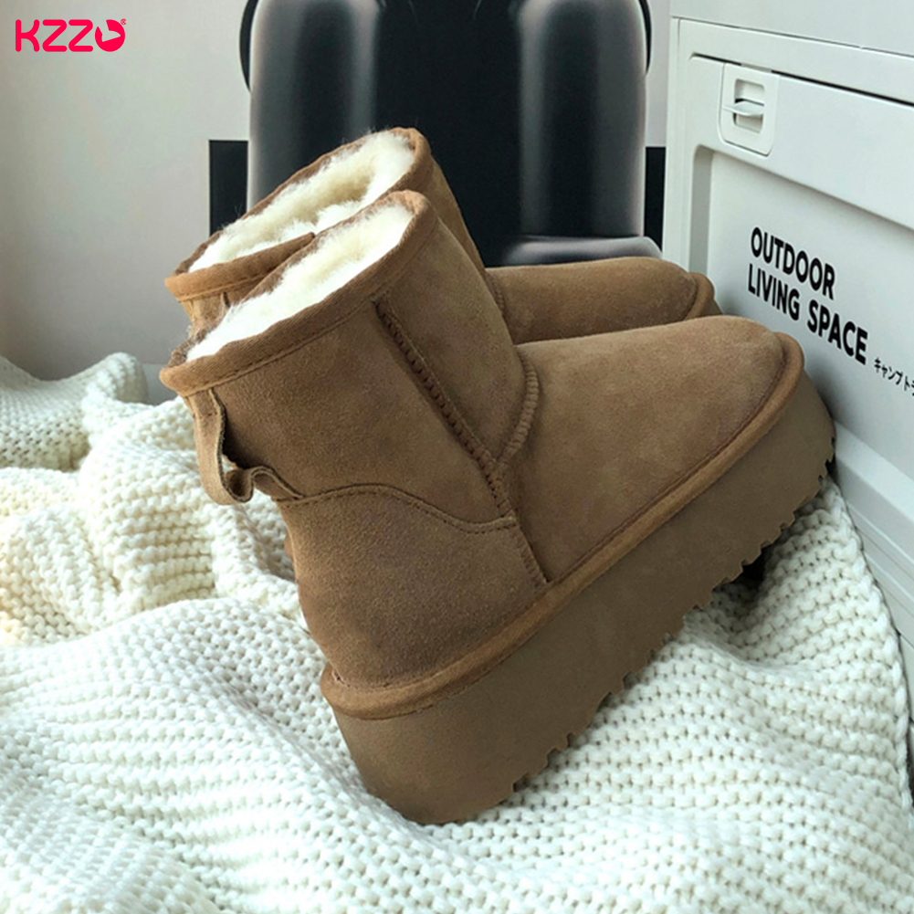 KZZO Women's Snow Boots Platfo - Women Shoes In Australia บทวิจารณ์และราคา