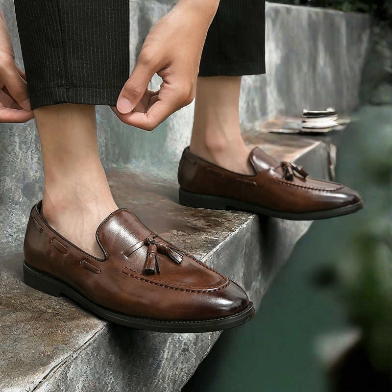 Italy Small Numbers Boys Loafe - Women Shoes Made In Italy บทวิจารณ์และราคา