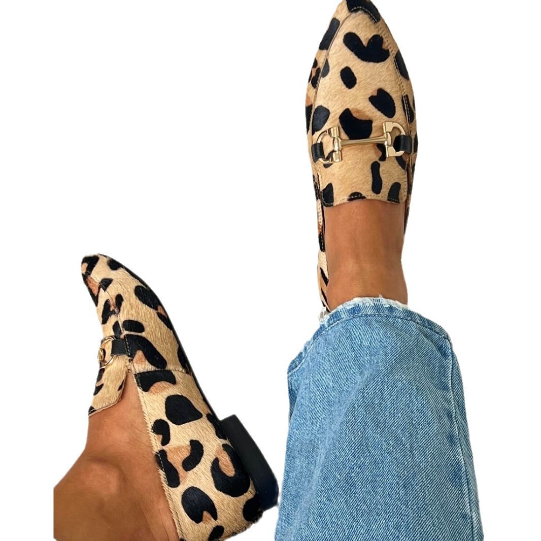 Large Size 40-43 Leopard Print - Women'S Shoes Large บทวิจารณ์และราคา