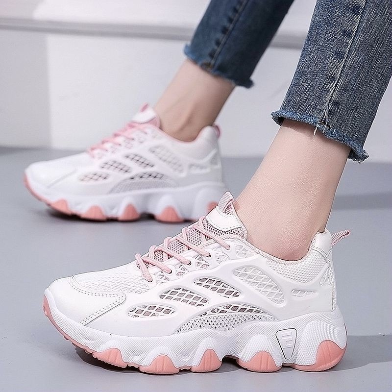 Breathable Mesh Chunky Sneaker - Women Shoes Store บทวิจารณ์และราคา