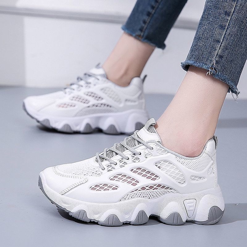 Breathable Mesh Chunky Sneaker - Women Shoes Store บทวิจารณ์และราคา