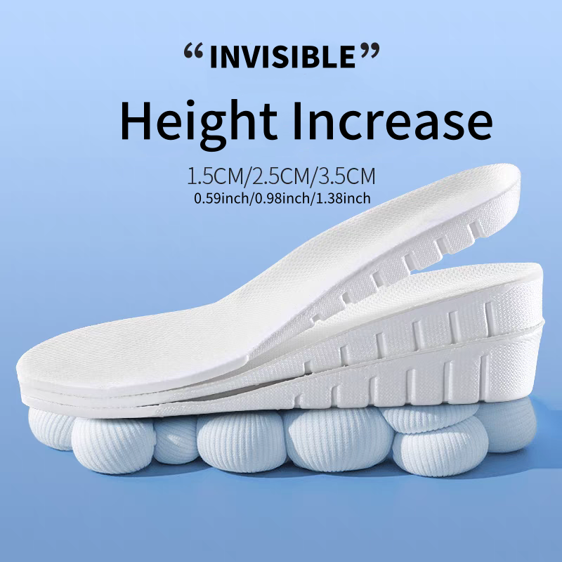 1 Pair New 1.5-3.5cm White Inv - Women'S Shoes In Size 12 บทวิจารณ์และราคา