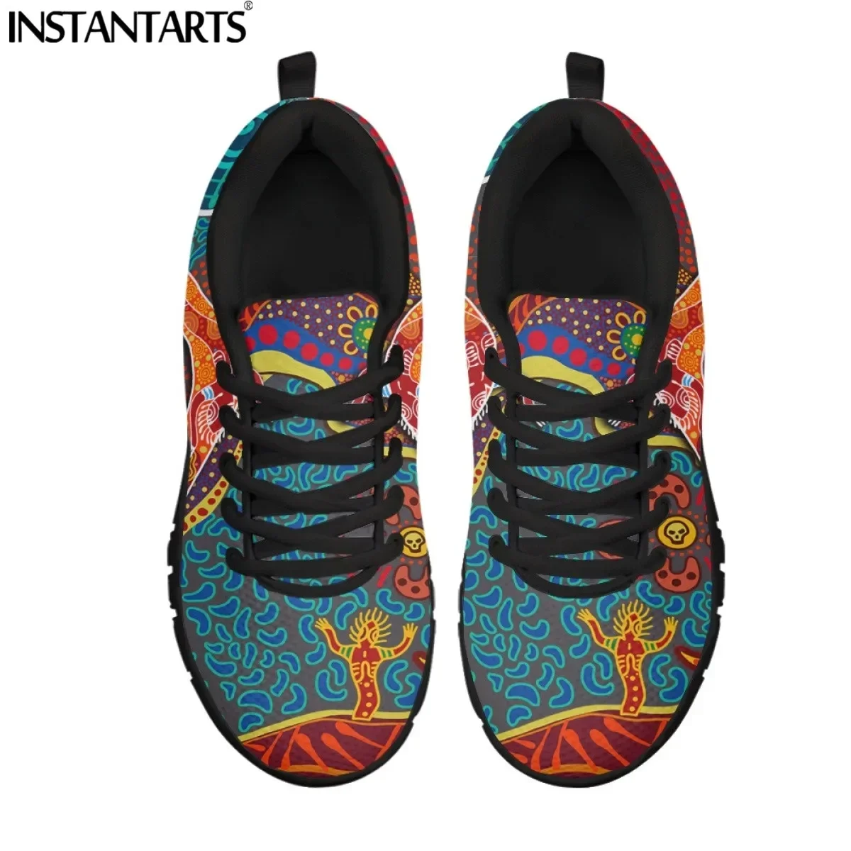 Australia Aboriginal Art Lace- - Women Shoes In Australia บทวิจารณ์และราคา