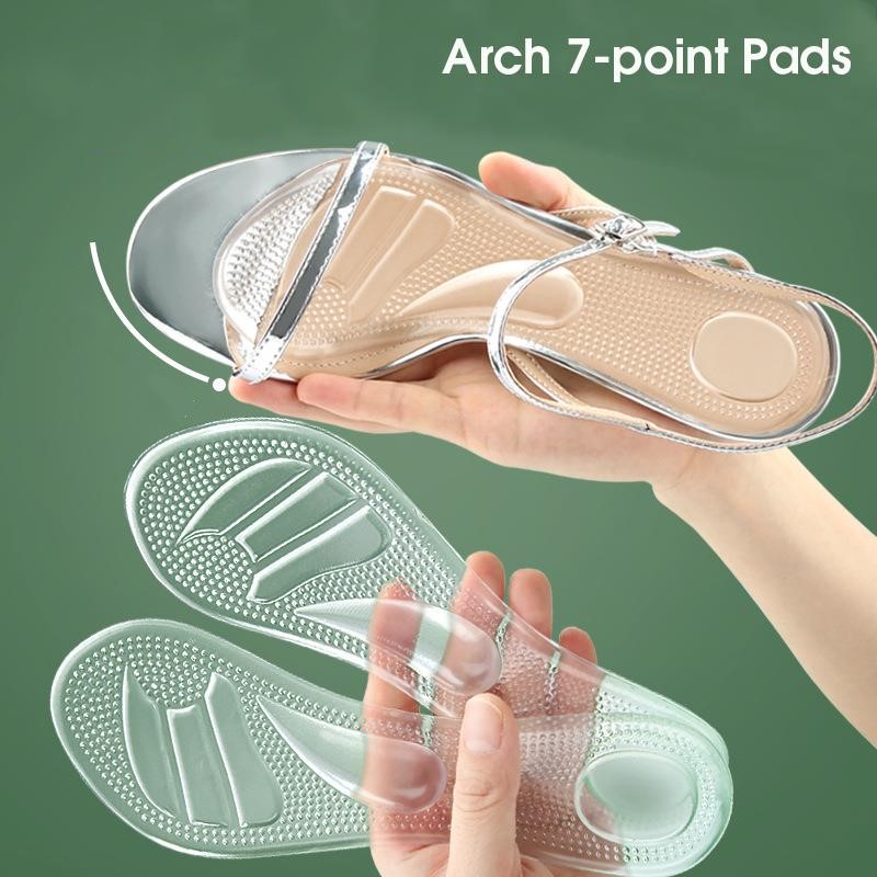 1Pair Silicone Gel Orthopedic  - Women'S Shoes High Arch Support บทวิจารณ์และราคา