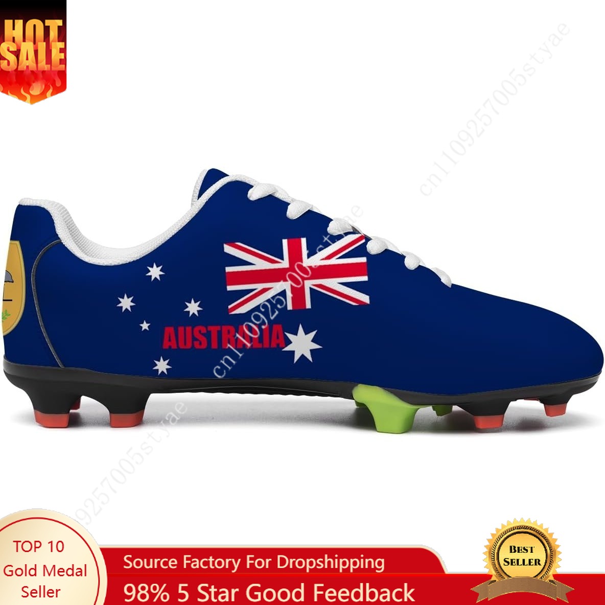 Australia Flag Football Shoes  - Women Shoes In Australia บทวิจารณ์และราคา