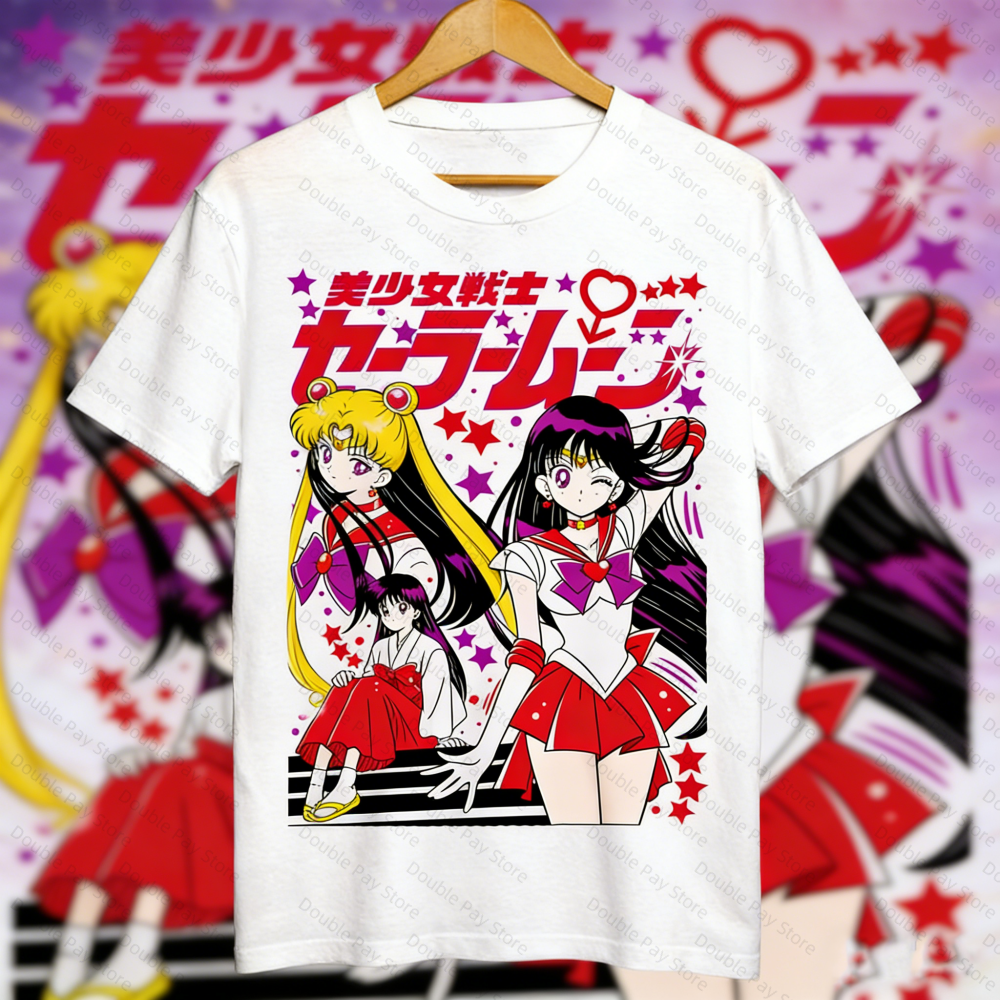 Vintage Sailor Moon Anime T-Sh - Women'S Shoes Rei บทวิจารณ์และราคา