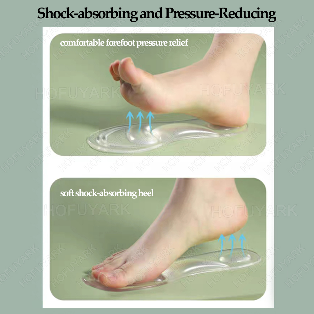 Silicone Gel Insoles Orthopedi - Women'S Shoes High Arch Support บทวิจารณ์และราคา
