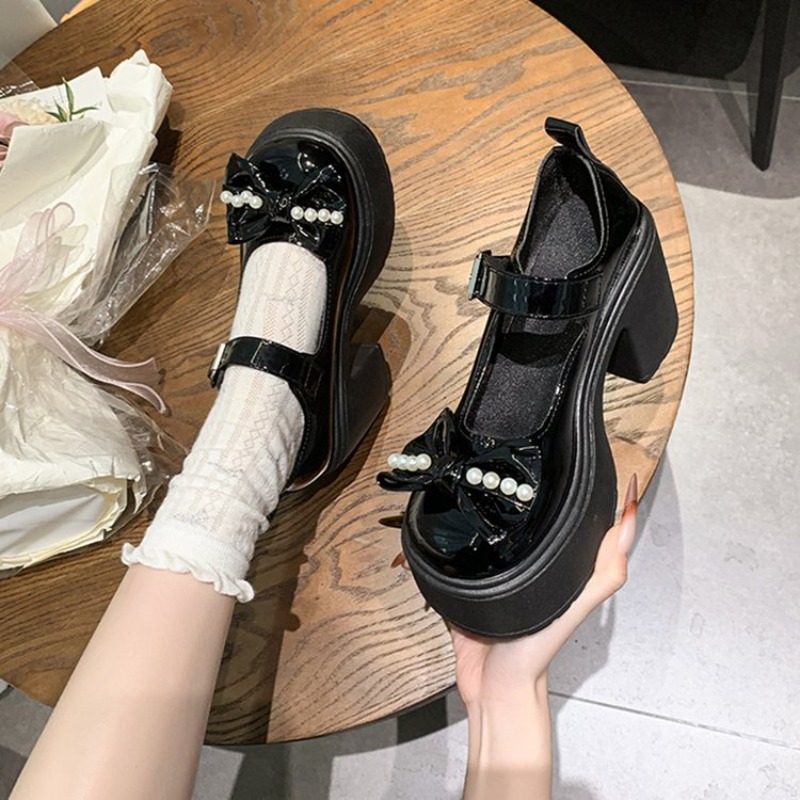 2026 Lolita Shoes Black Super  - Women Shoes Size บทวิจารณ์และราคา