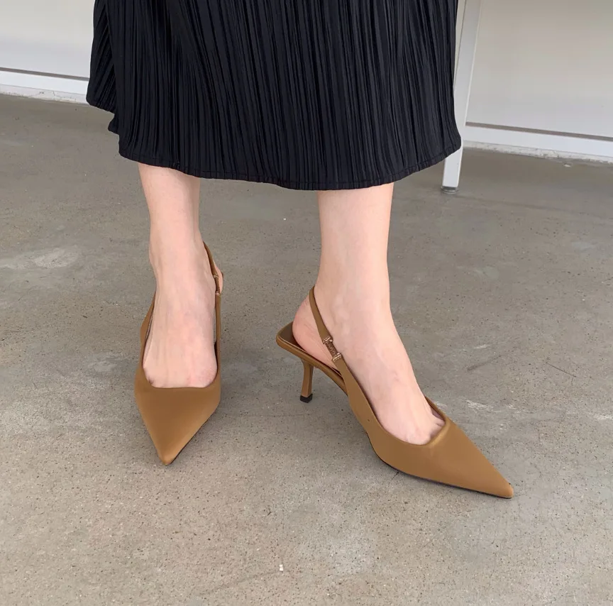 Spring New 2025 Pointed Fine H - Women'S Shoes Clogs บทวิจารณ์และราคา