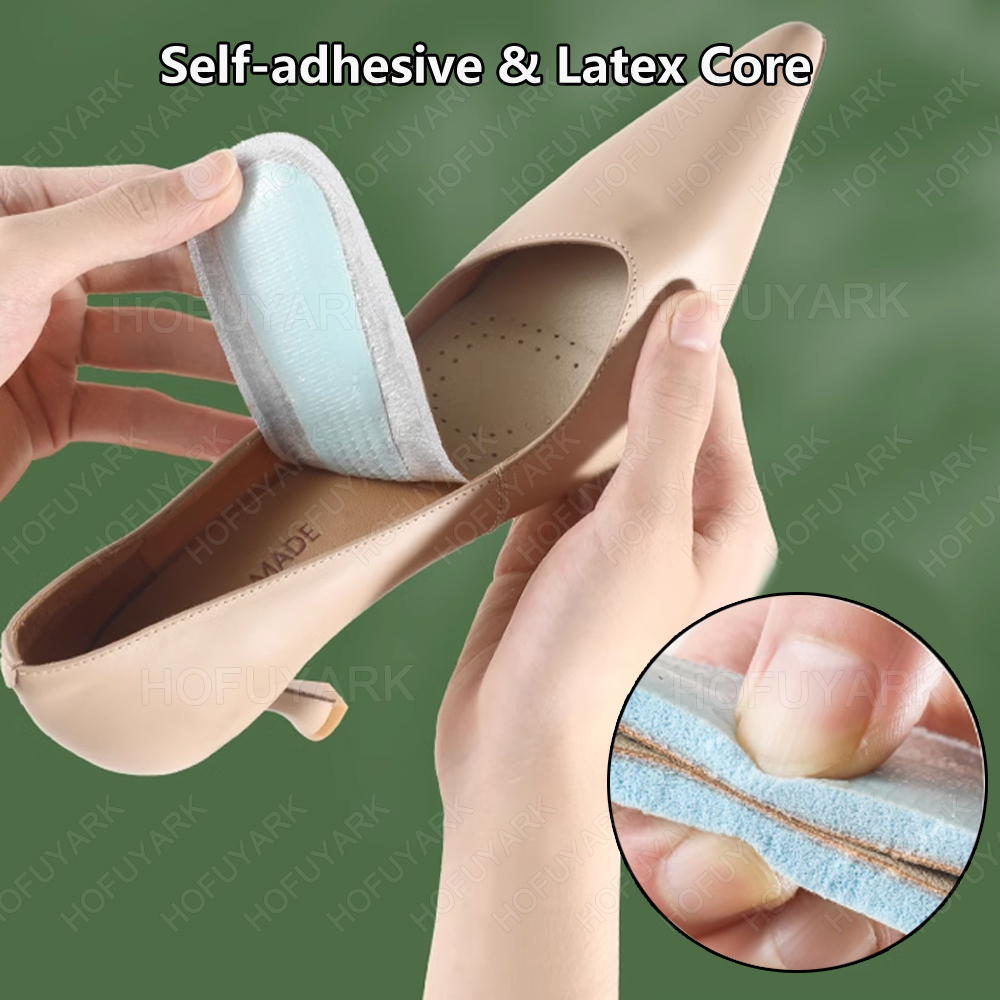 Self-adhesive Leather Insoles  - Women'S Shoes High Arch Support บทวิจารณ์และราคา
