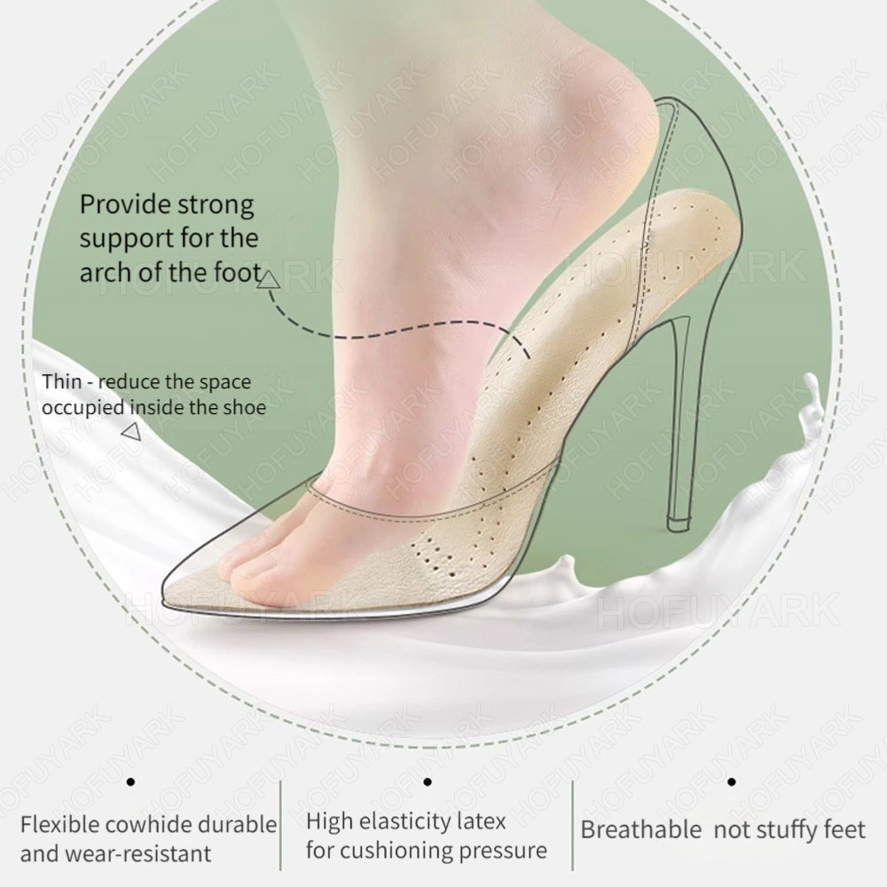 Self-adhesive Leather Insoles  - Women'S Shoes High Arch Support บทวิจารณ์และราคา