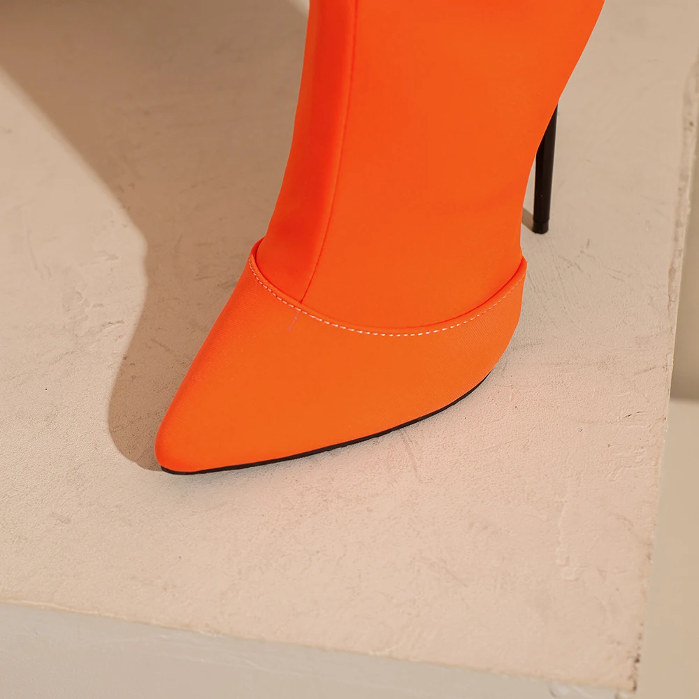 New Winter Glamour Orange Yell - Women'S Shoes In Size 12 บทวิจารณ์และราคา