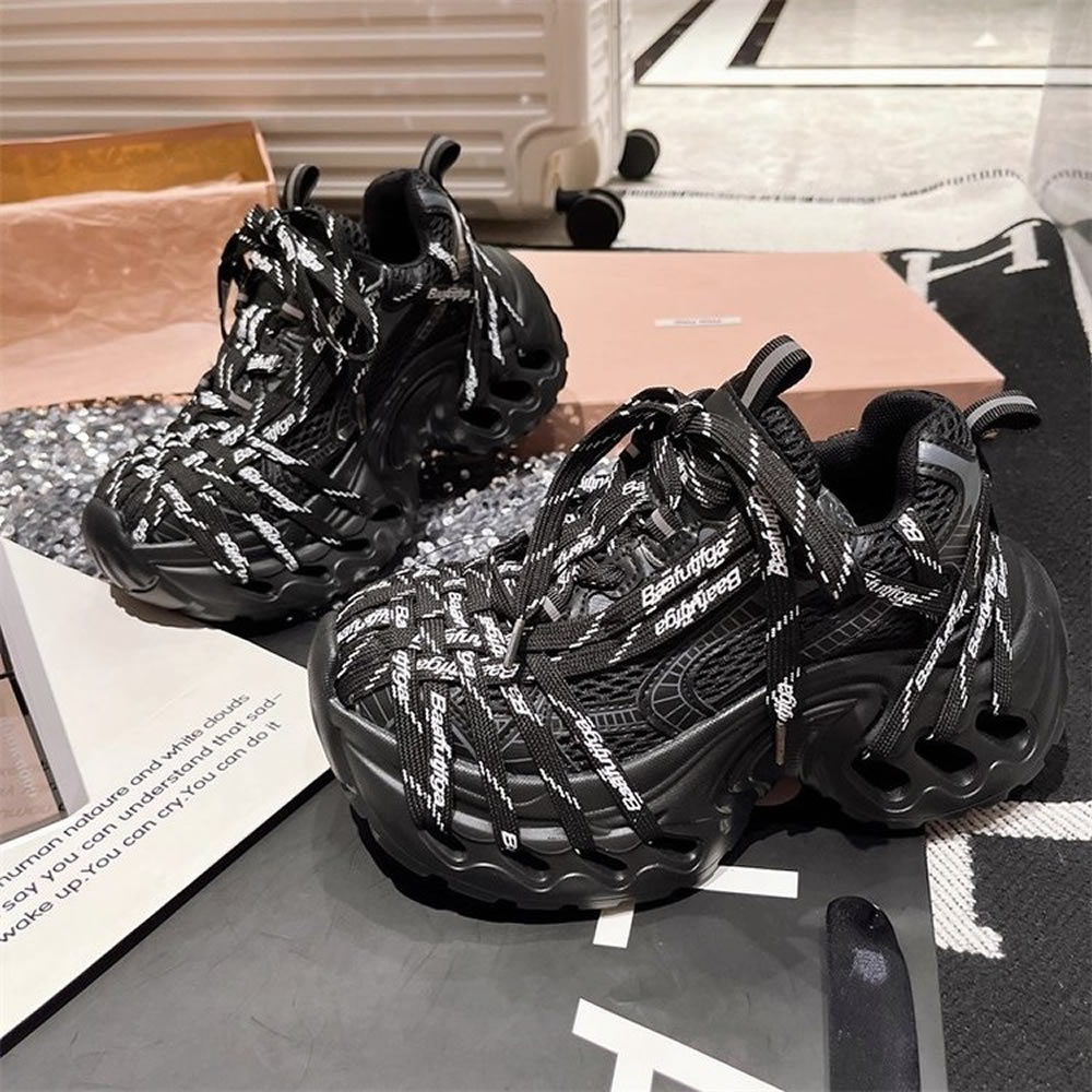 Women Chunky Sneakers Thick So - Women Shoes Store บทวิจารณ์และราคา