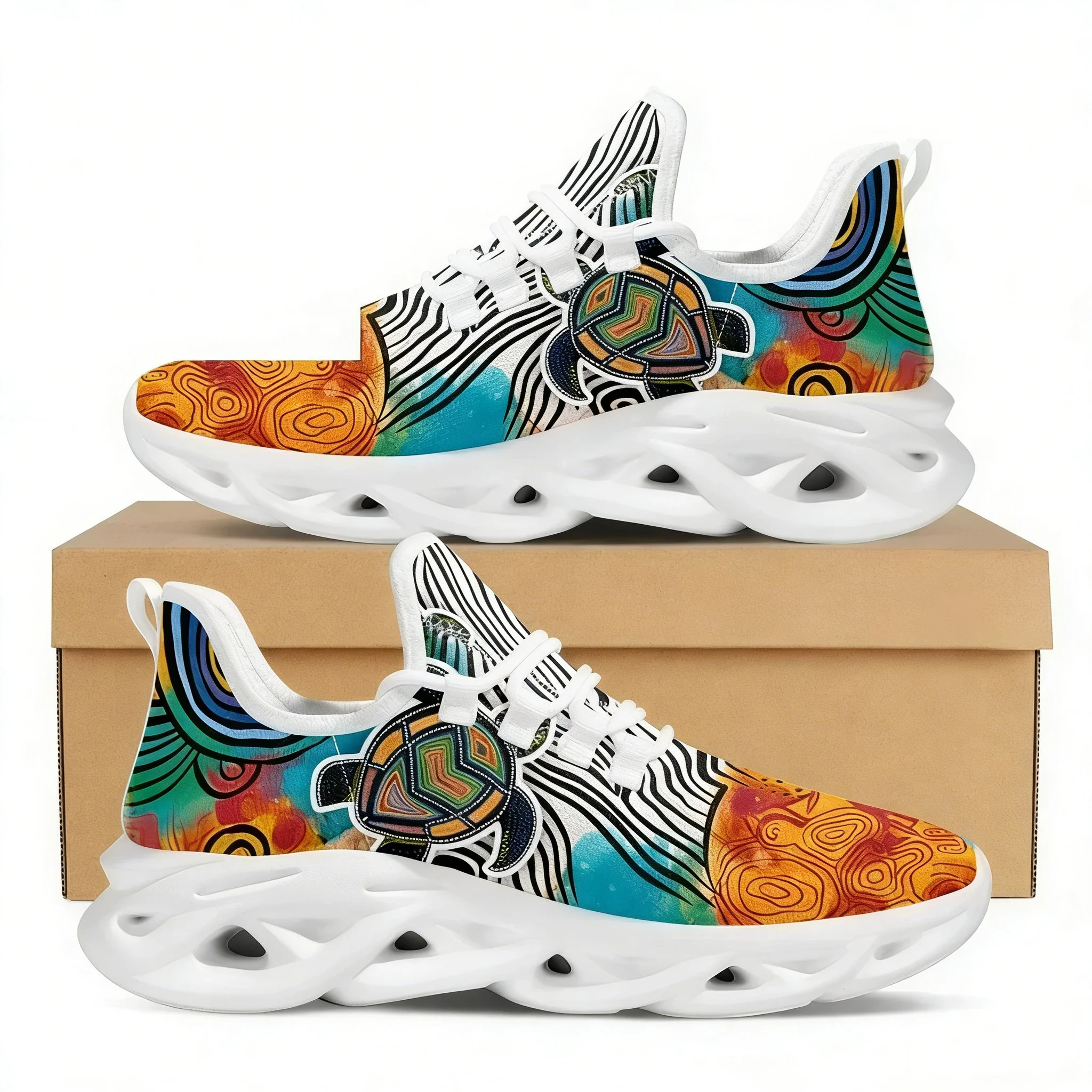 Australia Aboriginal Turtle In - Women Shoes In Australia บทวิจารณ์และราคา