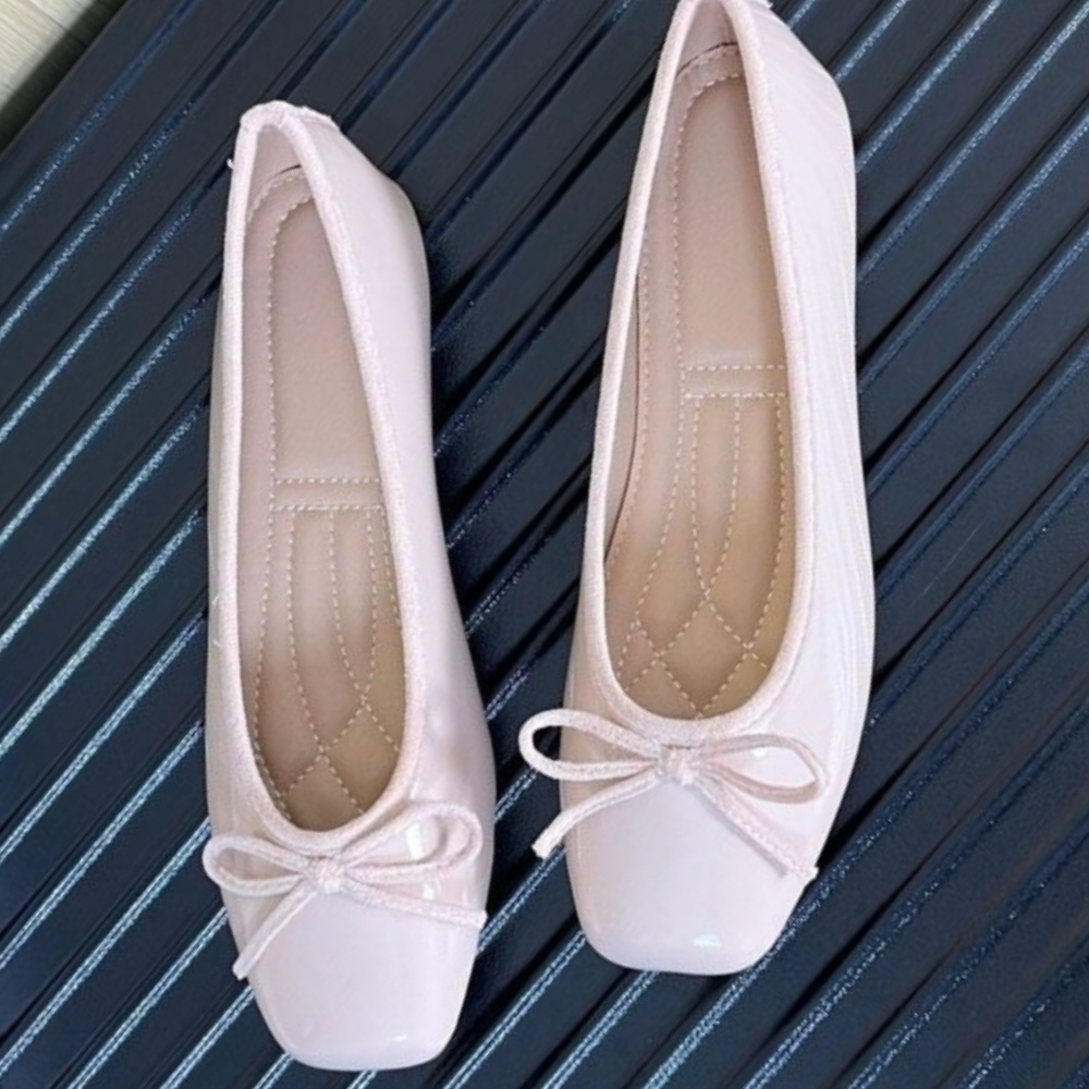 Women Nude Pink Patent Leather - Women'S Shoes Large บทวิจารณ์และราคา
