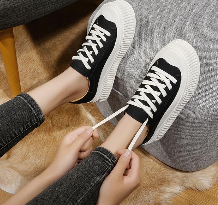 New Women's Sneakers Thick-sol - Women Shoes Store บทวิจารณ์และราคา