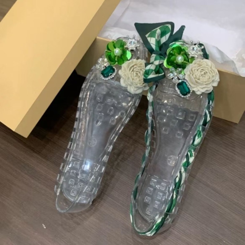 New Style Square-toe Open-toe  - Women'S Shoes Large บทวิจารณ์และราคา