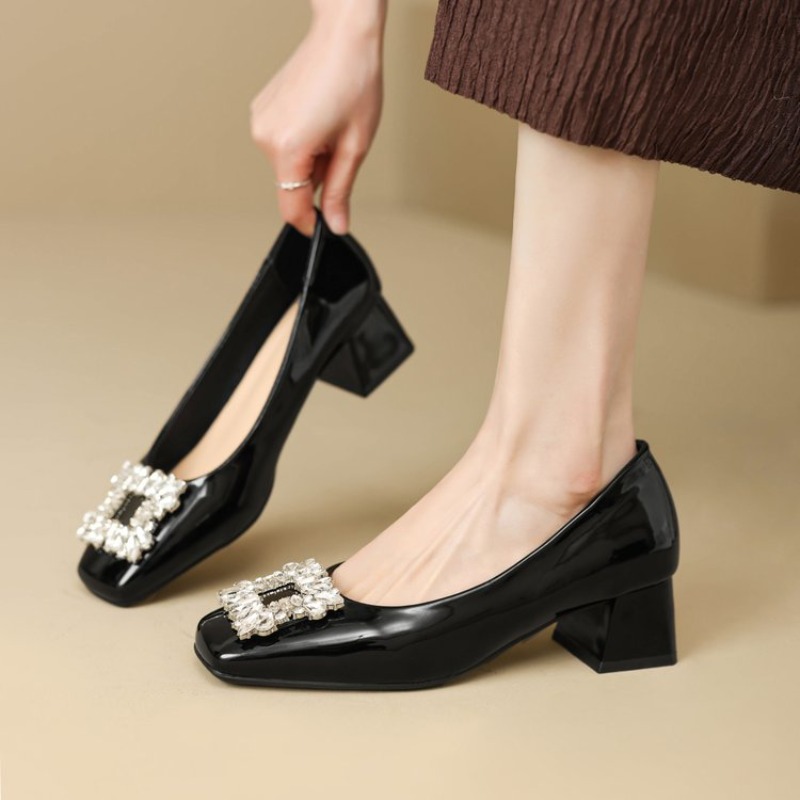 Shallow Mouth Square Toe Rhine - Women'S Shoes Professional บทวิจารณ์และราคา