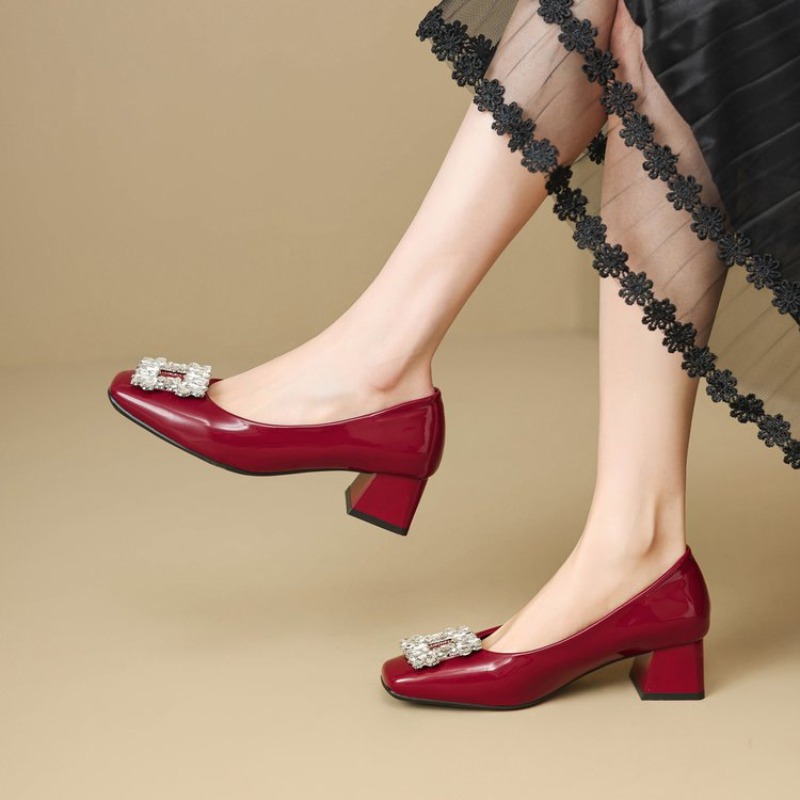 Shallow Mouth Square Toe Rhine - Women'S Shoes Professional บทวิจารณ์และราคา