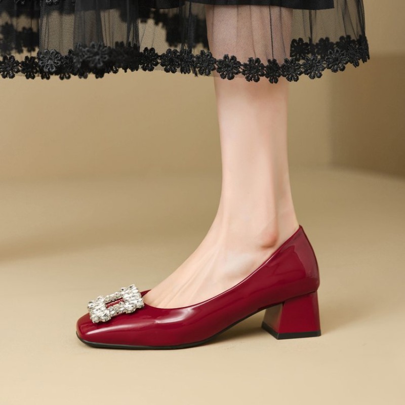 Shallow Mouth Square Toe Rhine - Women'S Shoes Professional บทวิจารณ์และราคา