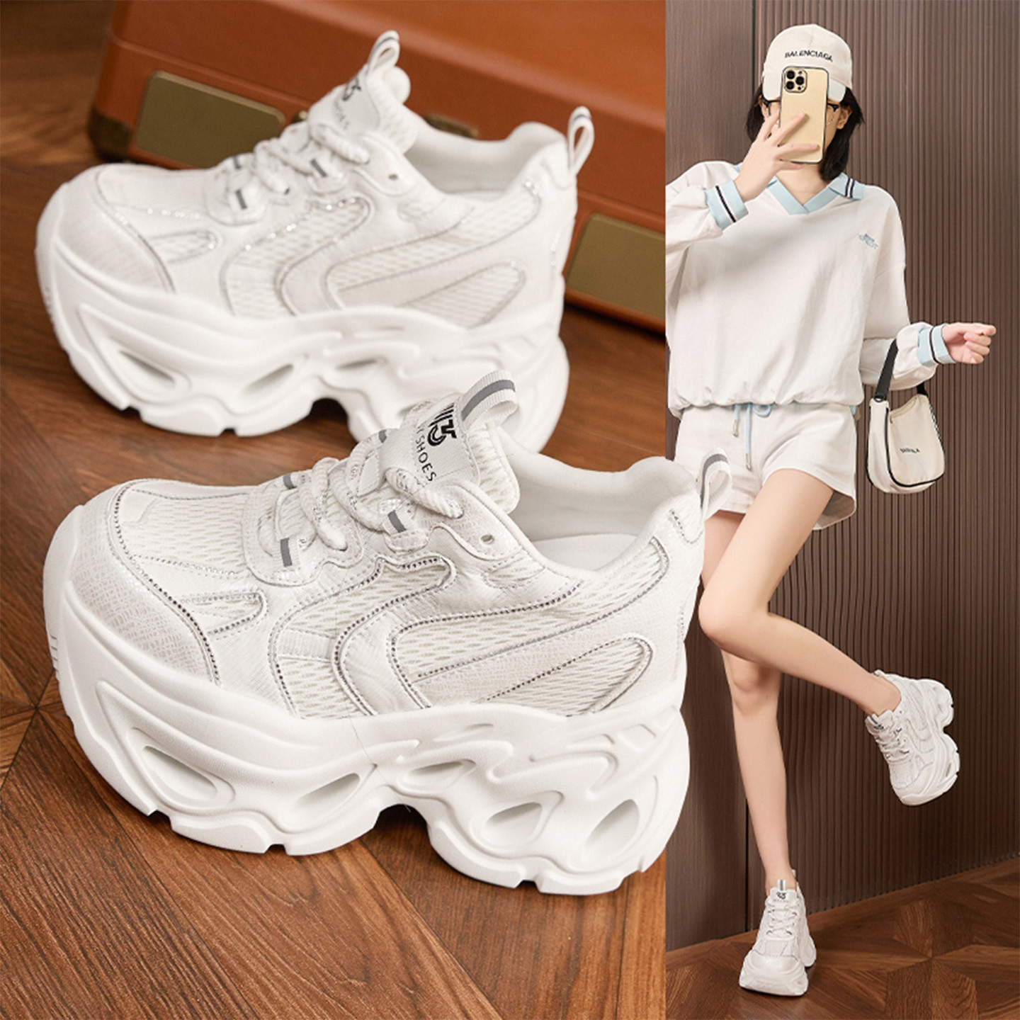 Women's Fashion Rhinestone Sho - Women'S Shoes Trendy บทวิจารณ์และราคา