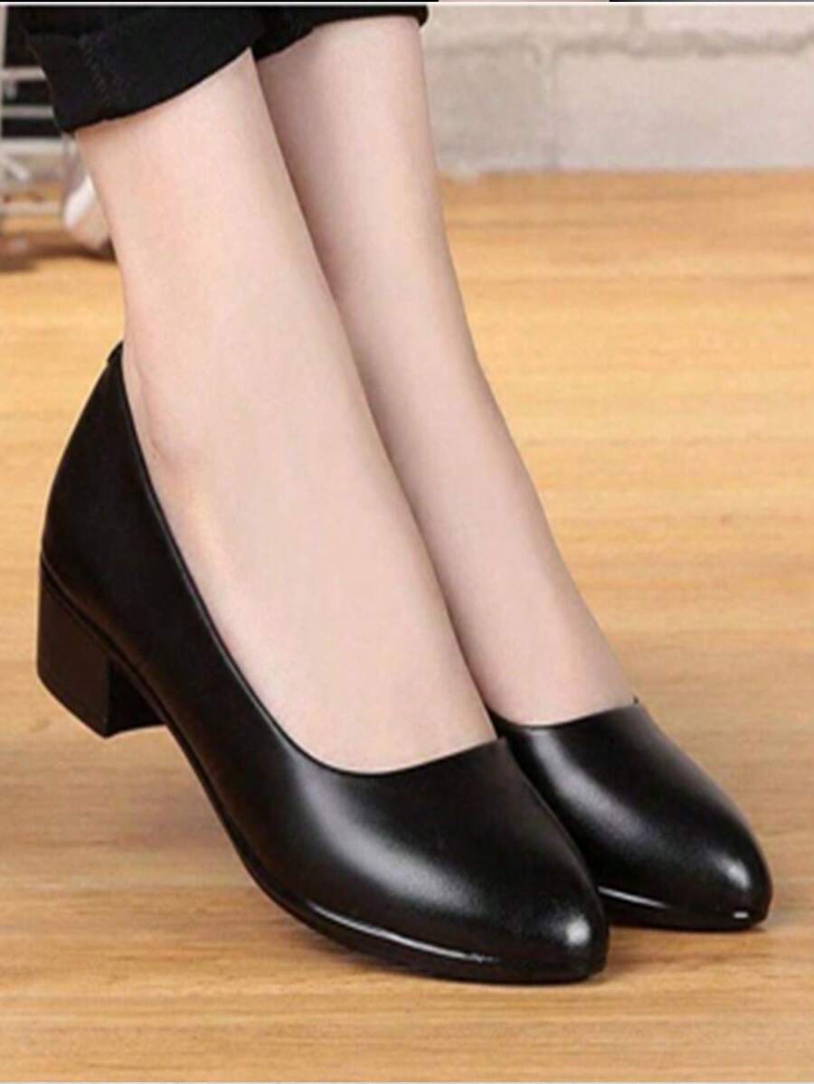 Women Professional Mid Heel Pu - Women'S Shoes Professional บทวิจารณ์และราคา