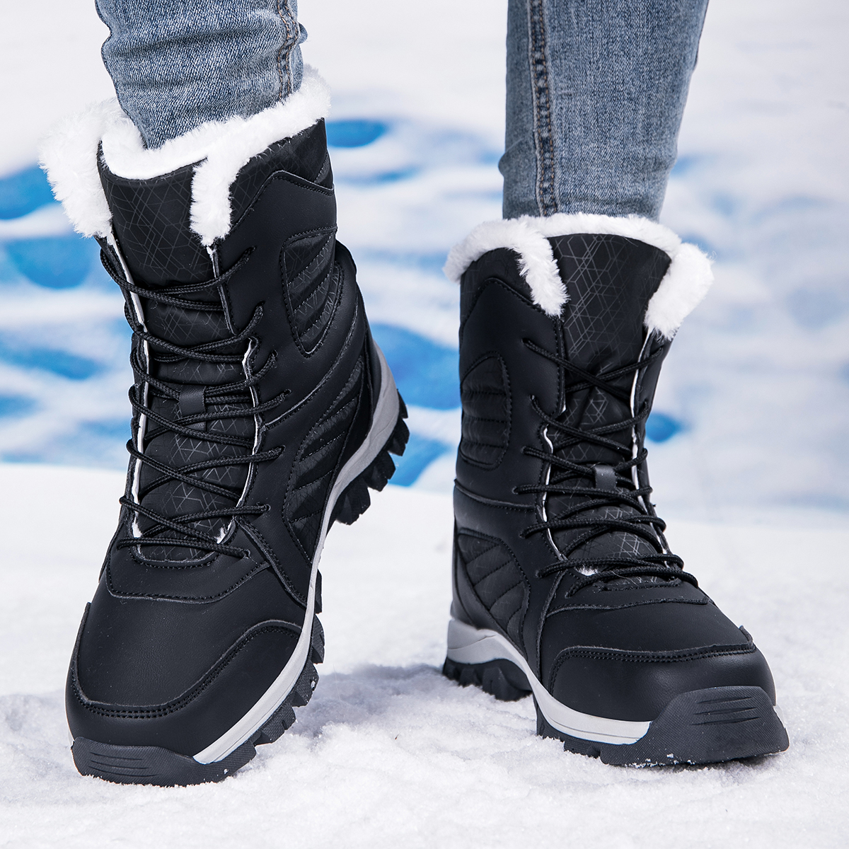 Couple 2025 Winter Snow Boots  - Women Shoes In Australia บทวิจารณ์และราคา