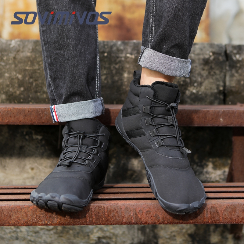 Mens Womens Snow Boots Barefoo - Women'S Shoes With Wide Toe Box บทวิจารณ์และราคา