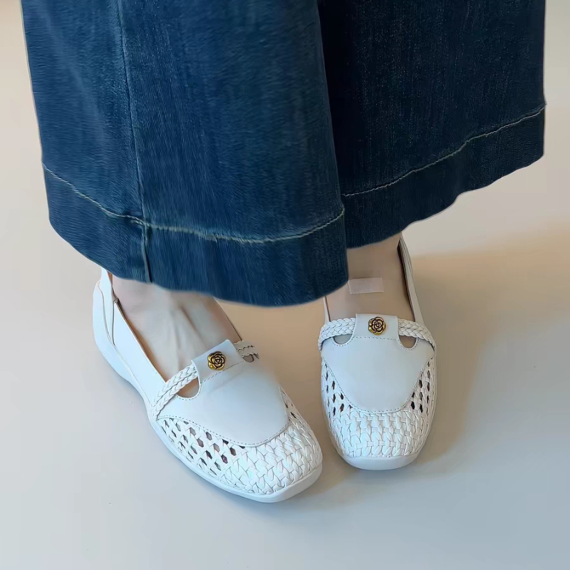 Woman Closed Toe Sandals Woven - Women Shoes Nb บทวิจารณ์และราคา