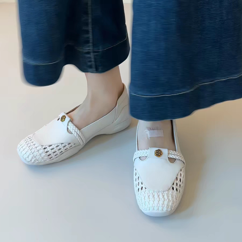 Woman Closed Toe Sandals Woven - Women Shoes Nb บทวิจารณ์และราคา