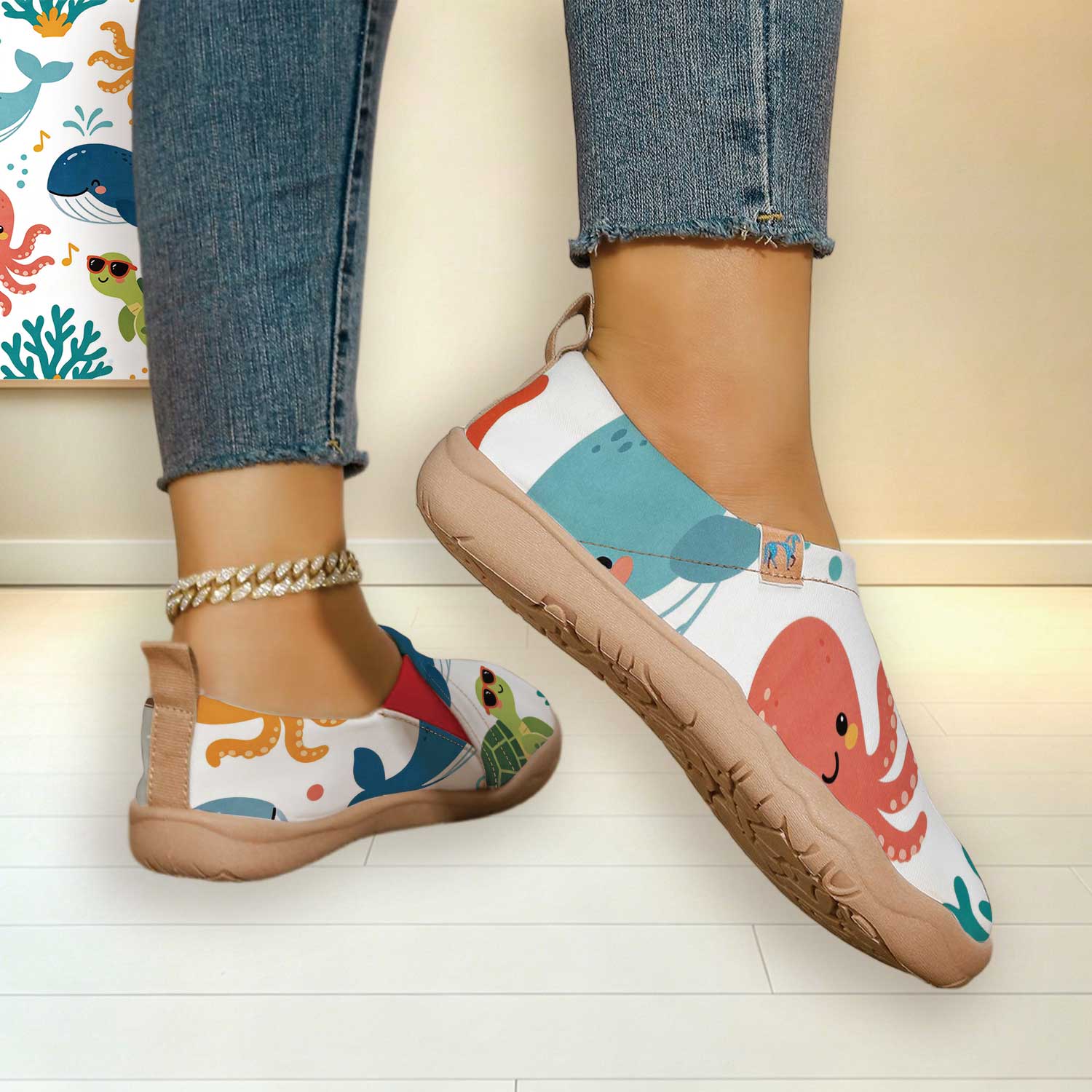 Women's Wide Toe Box Fun Carto - Women'S Shoes With Wide Toe Box บทวิจารณ์และราคา