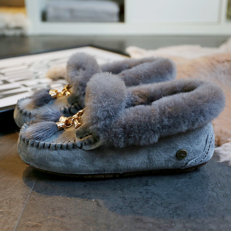 Women 100% Natural Fur Shoes M - Women'S Shoes Naturalizer บทวิจารณ์และราคา